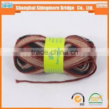 Trade Assurance Yarn Factory Supply Fancy Yarn Hand Knitting Acrylic Tube Yarn With 50g Balls photo-2