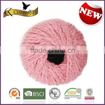 Charmkey Fancy Knitting Yarn Natural Fiber Yarn Cotton Yarn for Sweaters photo-3