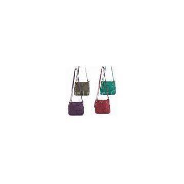 Leisure Crossbody Leather Bags For Women  Red / Brown / Green Sling Bag