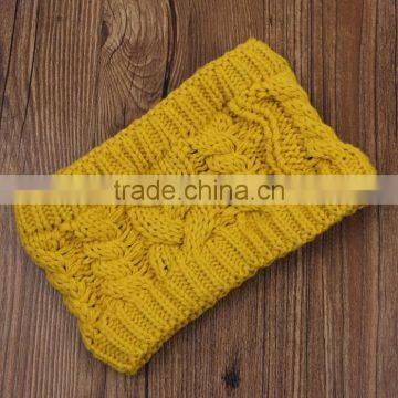 Womens Girl Woolen Knitted Crochet Warm Beanie Ski Hat Head Band Cap photo-2