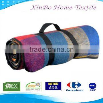 Roll-up blanket for picnic used waterproof