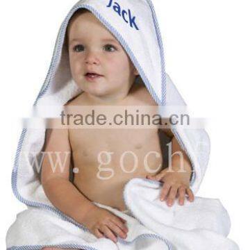 100% Cotton Ultra Soft Babies Hooded Towels photo-2