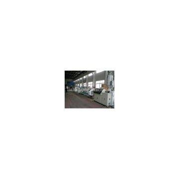 PE pipe extrusion  line