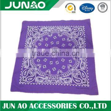 2017 new printing style bandana for hand kerchief