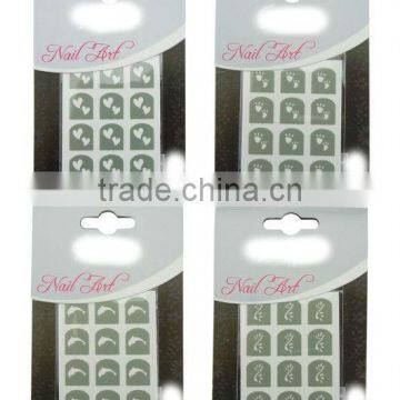 New 2013 Design Nail Stickers,Nail Art Sticker,3D Sticker Nail Art