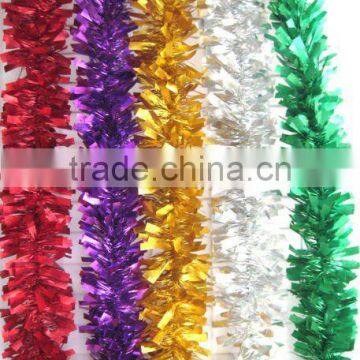 christmas tinsel garland