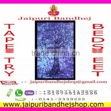 Jaipuri Mandala Cotton Fabric Tapestry photo-4