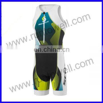 Runtowell 2013 anti-uv high quality mens triathlon suit