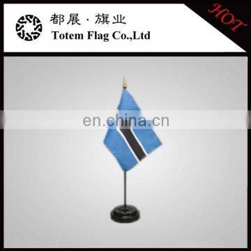 Botswana Table Flag , Botswana Desk Flag