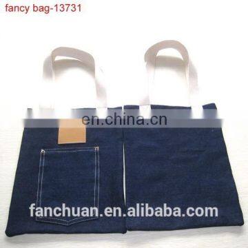 Promotional Blue Classic Denim Tote Bag photo-5