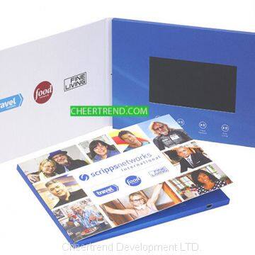 Portrait A5 Size 4.3'' Digital Greeting Card /Video Brochure / Lcd Card photo-5