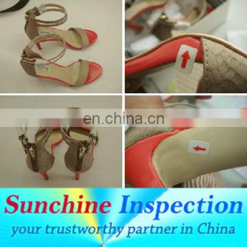 shoes inspection in fujian/third-party inspetion /lady fashion shoes