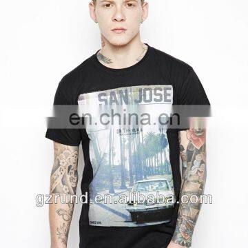 2014 T-Shirt With San Jose Print fashionable O-neck boy dry fit chinese supplier custom tshirt design for man model-sc172