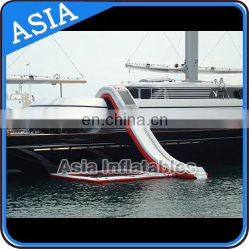 Most Popular Inflatable Floating Yacht Water Slide For Pleasure Boat