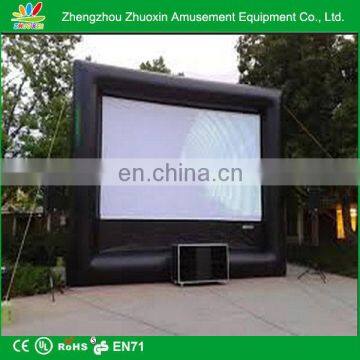 Customized practical oxford cloth inflatable outdoor movie screen