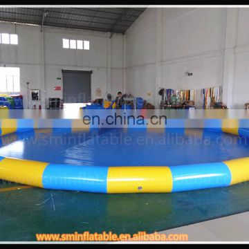 Giant inflatable floating donut pool,inflatable wading pools,kid water playing pool