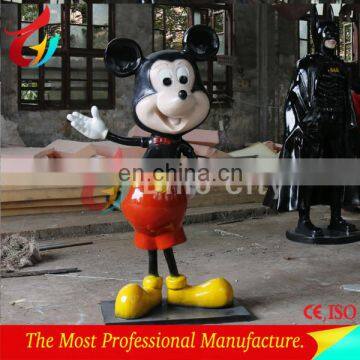 High quality resin cartoon statue for kid amusement