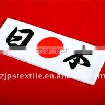 hot sell 100% cotton Japanese traditional Nippon hachimaki,head tie,headband