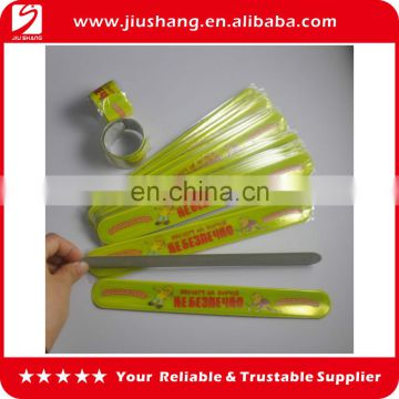 pvc slap bracelets,promotional pvc reflective slap bracelet