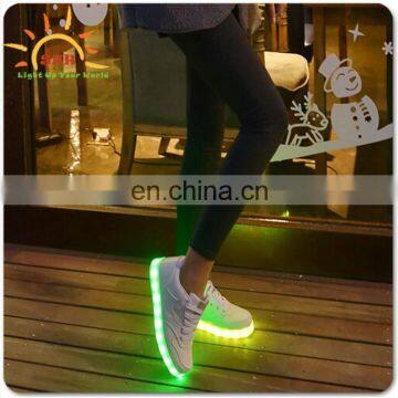 new shoes simulation shoes mix colors led Lighted Luminous men shoes