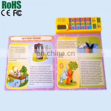 Customized Hardcover Children Sound Book & Reading Pen,Kids Touch English Talking Book photo-3