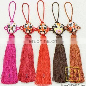 Handmade good luck hanging Chinese knot tying