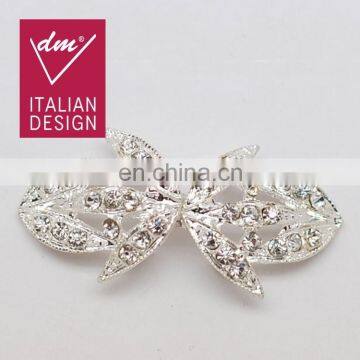 Fashion design small rhinestone buckle for wedding invitation