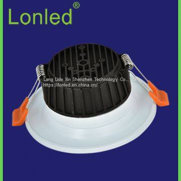 Aluminum Case 2.5 Inch 5W Recessed LED COB Downlight White---Lonled photo-4