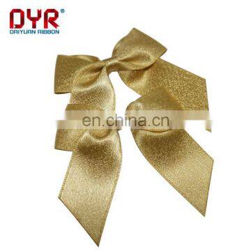Gold Ribbon Bow With Elastic Loop photo-2