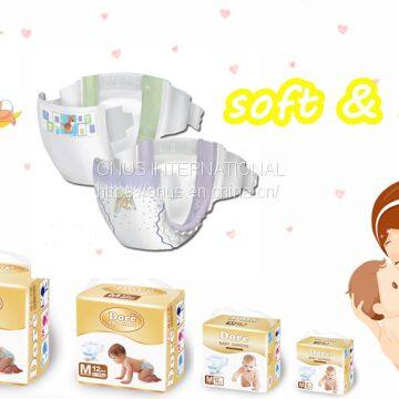 hot sell cheap comfortable high quality disposable baby diapers in bales