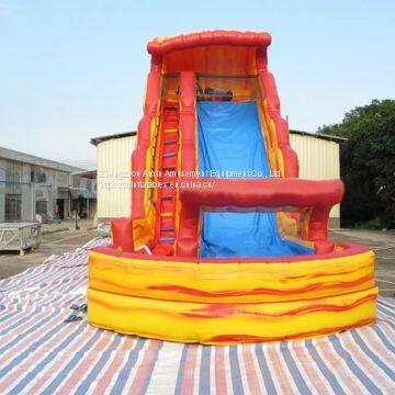 Inflatable Slip and Slide Inflatable Water Slide Axs-11 photo-3