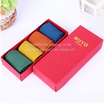 Foldable paper gift stock paper box