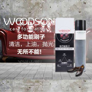 many color multifunction smooth leather shoe polish brush