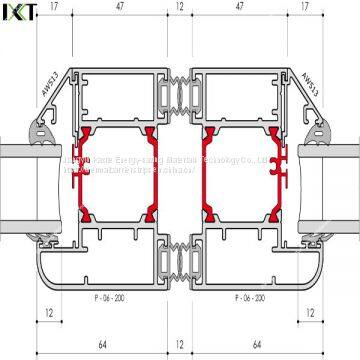 Customized nylon thermal insulation heat broken profile