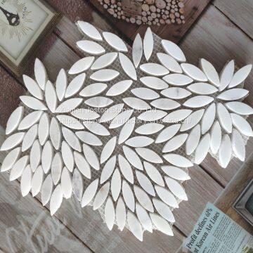 Pure White Marble Mosaic