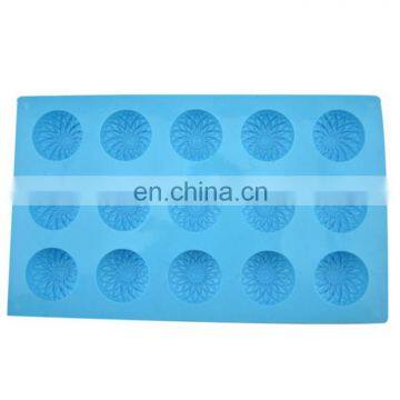 15 holes DIY daisy-shaped ice cubes and molds for cakes, chocolates and puddings