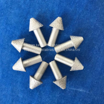 Brazed diamond grinding head brazed cone grinding head diamond grinding head cast iron processing grinding head