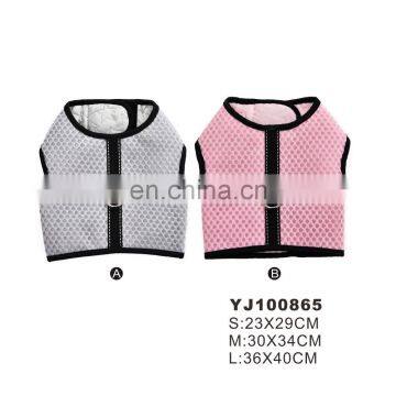 Tianyuan Luxury Pet Dog Clothes Pet Accessories Display Harness Cooling Coat