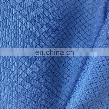 420D 100% polyester fabric customized yarn diamond lattice coated for bag luggage fabric