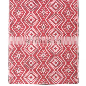 Eco-friendly Outdoor Rug Woven From pp Recycled Plastic Cheap pp Beach Mat photo-3