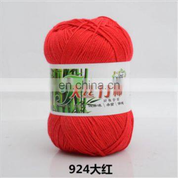 China Hot Sale Dyed Pattern Bamboo Cotton Blended Yarn Bamboo Cotton Thread Bamboo Yarn photo-6