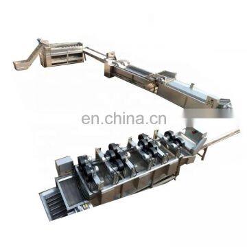 500kg per Hour Kfc Machine French Fries Slicer Machine Gas Fry Fries Machine Plant photo-2