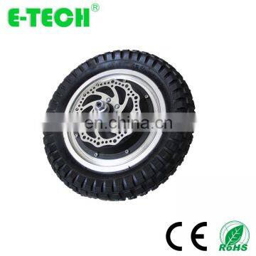 12 Inch 36V 48V 250W 400W With Hall Sensor Brushless Scooter Hub Motor photo-4