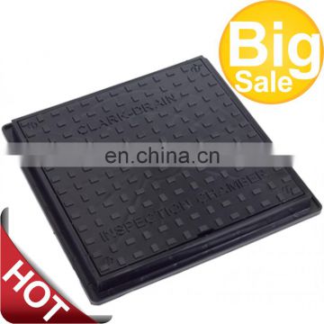 Alibaba china cast iron manhole cover with frame / concrete lawn manhole cover