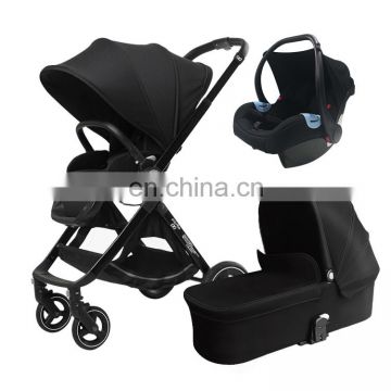 Aluminum baby stroller automatic baby stroller baby car seat pram