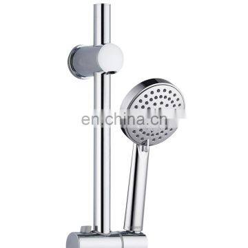 Movable Support Bathroom Sliding Shower Bar Set with eco handheld shower