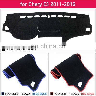 for Chery E5 2011~2016 Riich G3 MVM 550 Anti-Slip Mat Dashboard Cover Pad Sunshade Dashmat Protect Carpet Accessories E 5 2013