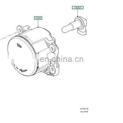 LR057400 LR001587 C2S49285 for land rov 2010-2012 vogue fog lights lamps