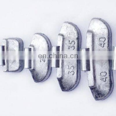 Lead Clip-On 5g-60g Wheel Balance Weights For Steel Wheel