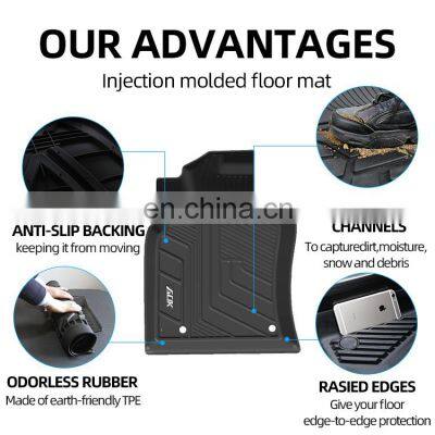 Heavy Duty Odorless Material Rubber Tpe Car Floor Mats For TOYOTA Avalon 2019 2020 photo-4